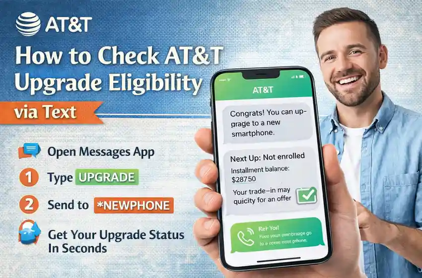 How to Check AT&T Upgrade Eligibility via Text